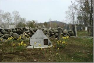 Meetinghouse Cemetery in spring